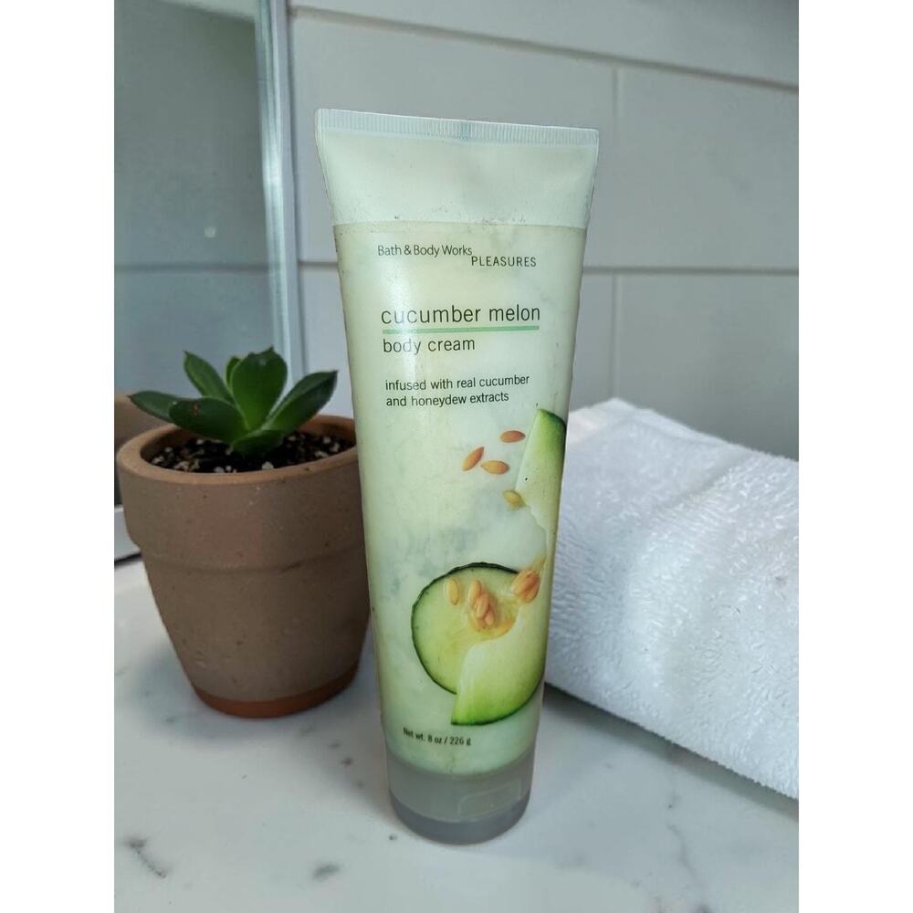 Bath & Body Works Cucumber Melon Body Cream Vintage